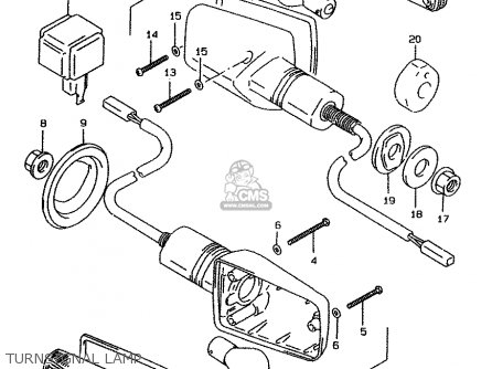 TURNSIGNAL LAMP - GSF1200SA 2000 (Y) (E02 E04 E17 E18 E22 E24 E25 E34)