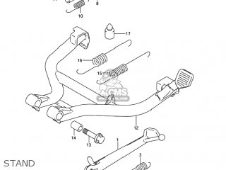STAND - GSF1200Z BANDIT 2003 (K3) USA (E03)