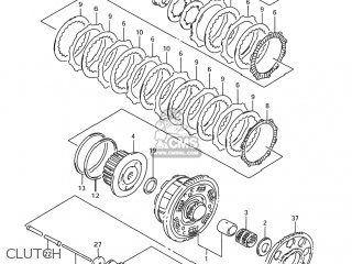 CLUTCH - GSF1200Z BANDIT 2004 (K4) USA (E03)