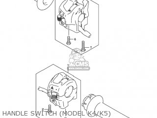 HANDLE SWITCH (MODEL K4/K5) - GSF1200Z BANDIT 2004 (K4) USA (E03)