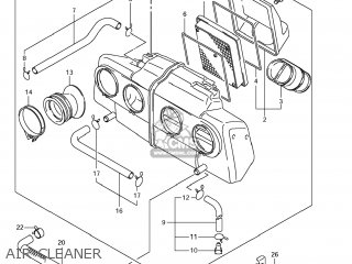 Suzuki GSF1250S BANDIT 2007 (K7) USA (E03) parts lists and schematics