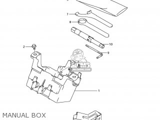 MANUAL BOX - GSF1250S BANDIT 2008 (K8) USA (E03)