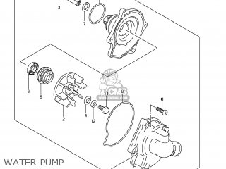 WATER PUMP - GSF1250S BANDIT 2008 (K8) USA (E03)