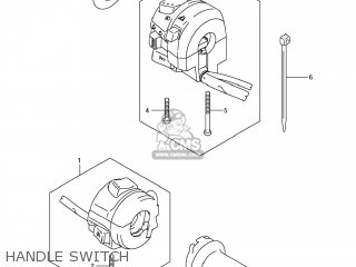 HANDLE SWITCH - GSF1250SA BANDIT 2007 (K7) USA (E03)