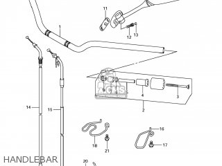 HANDLEBAR - GSF1250SA BANDIT 2007 (K7) USA (E03)