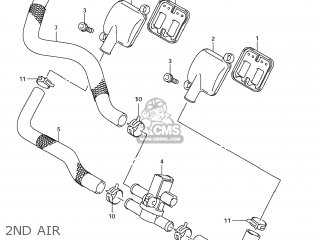 2ND AIR - GSF1250SA BANDIT 2008 (K8) CALIFORNIA (E33)