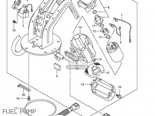 FUEL PUMP - GSF1250SA BANDIT 2008 (K8) CALIFORNIA (E33)