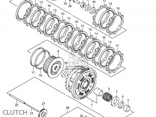 CLUTCH - GSF1250SA BANDIT 2009 (K9) CALIFORNIA (E33)