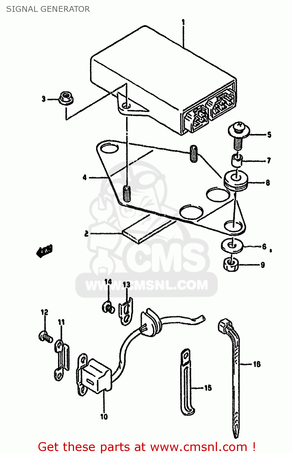 SIGNAL GENERATOR GSF400 1992 (N) (E02 E04 E16 E21 E22 E25 E30 E34 E53)
