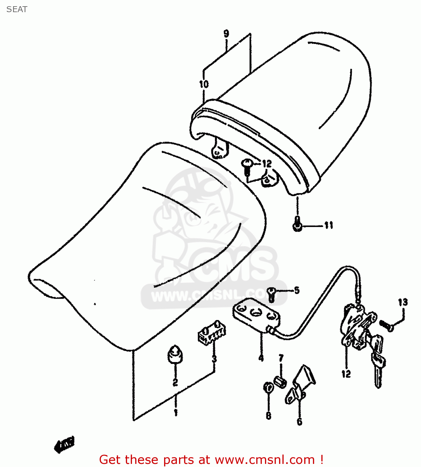 SEAT GSF400 1993 (P) (E02 E04 E16 E21 E22 E25 E30 E34 E53)