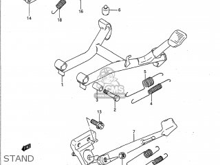 STAND - GSF400 BANDIT 1991 (M) USA (E03)