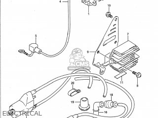 ELECTRICAL - GSF400 BANDIT 1993 (P) USA CALIFORNIA (E03 E33)