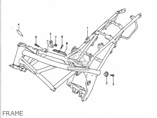 FRAME - GSF400 BANDIT 1993 (P) USA CALIFORNIA (E03 E33)