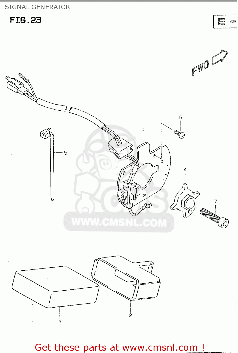 SIGNAL GENERATOR GSF600 1995 (S) (E02 E04 E18 E22 E25 E34)
