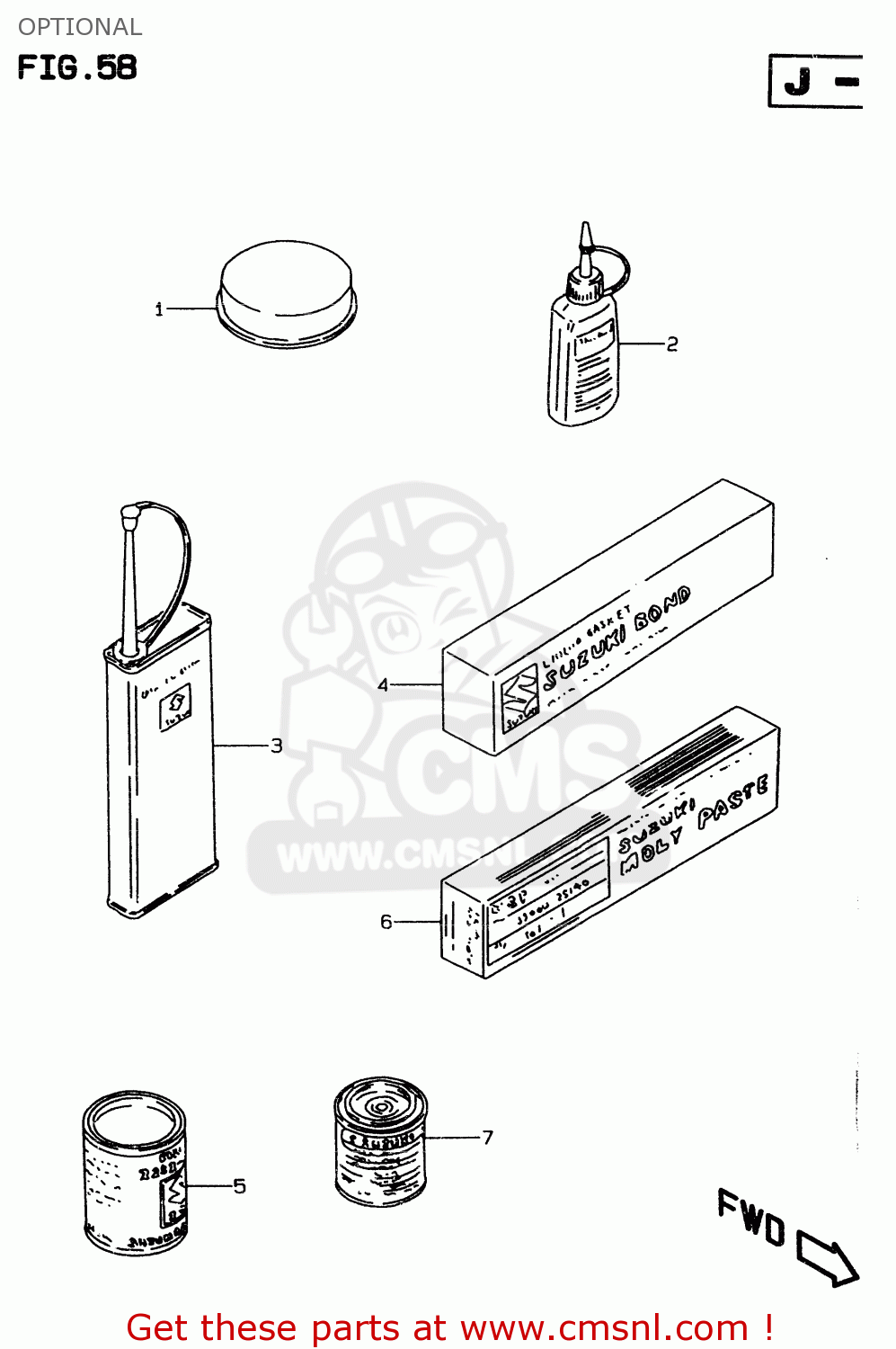 OPTIONAL GSF600 1995 (S) (E02 E04 E18 E22 E25 E34)