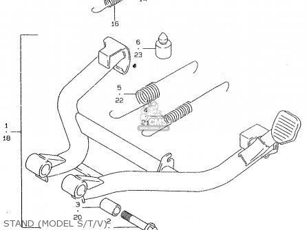 Suzuki GSF600 1999 (X) (E02 E04 E17 E18 E22 E25 E34) / P37 parts lists ...