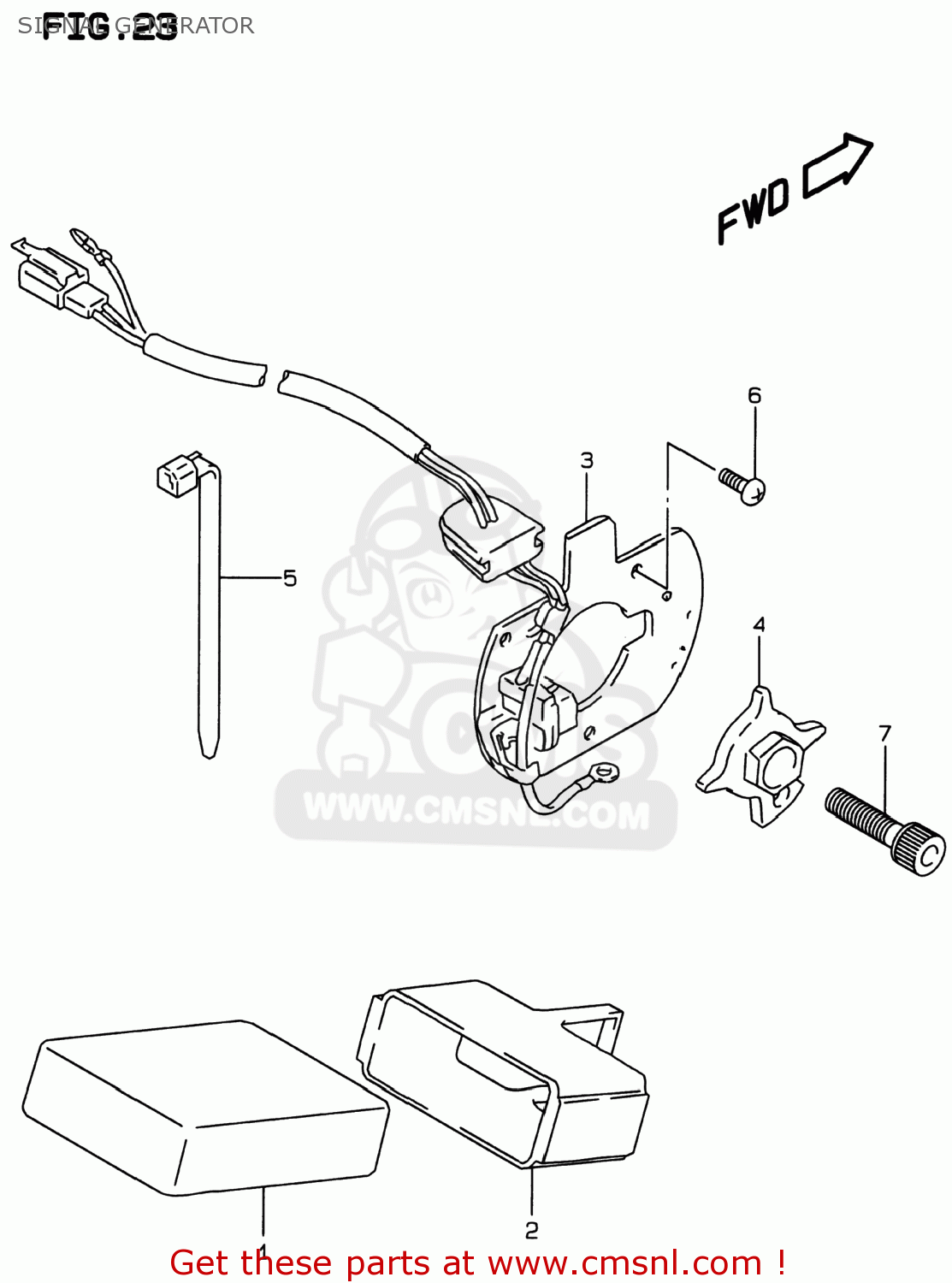 SIGNAL GENERATOR GSF600S BANDIT 1996 (T) USA (E03)