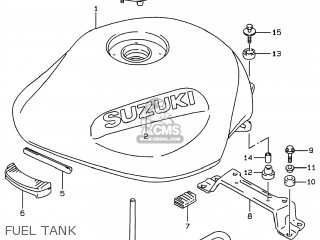 FUEL TANK - GSF600S BANDIT 1996 (T) USA (E03)