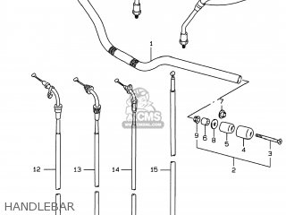 HANDLEBAR - GSF600S BANDIT 1996 (T) USA (E03)