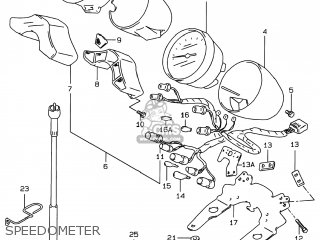 SPEEDOMETER - GSF600S BANDIT 1996 (T) USA (E03)