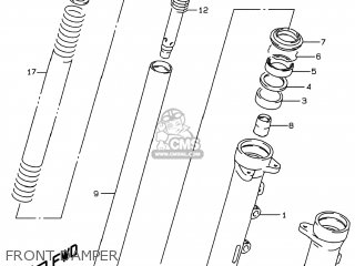 FRONT DAMPER - GSF600S BANDIT 1997 (V) USA (E03)