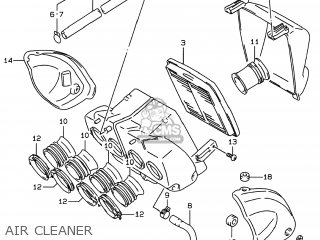 Suzuki GSF600S BANDIT 1999 (X) USA (E03) parts lists and schematics