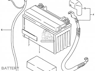 Suzuki GSF600S BANDIT 1999 (X) USA (E03) parts lists and schematics