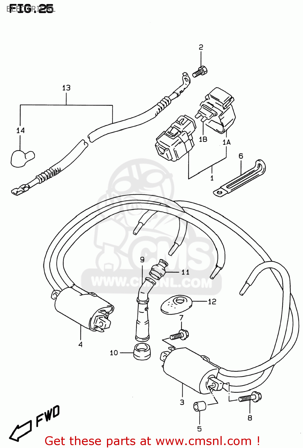 ELECTRICAL GSF600S BANDIT 1999 (X) USA (E03)