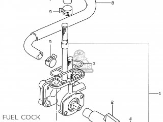 FUEL COCK - GSF600S BANDIT 1999 (X) USA (E03)