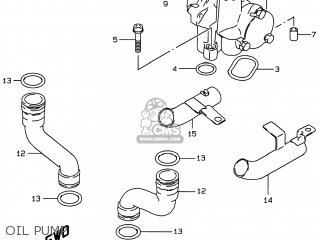 OIL PUMP - GSF600S BANDIT 1999 (X) USA (E03)