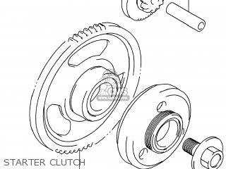 STARTER CLUTCH - GSF600S BANDIT 1999 (X) USA (E03)