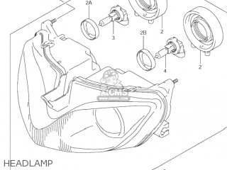 Suzuki GSF600S BANDIT 2000 (Y) USA (E03) parts lists and schematics