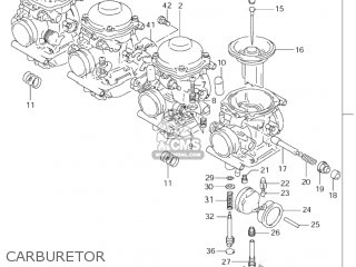 CARBURETOR - GSF600S BANDIT 2001 (K1) USA (E03)