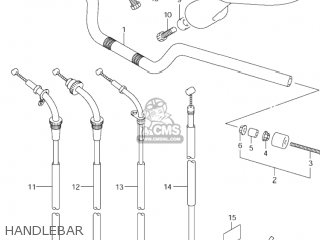 HANDLEBAR - GSF600S BANDIT 2001 (K1) USA (E03)