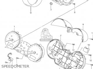 SPEEDOMETER - GSF600S BANDIT 2001 (K1) USA (E03)