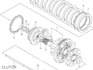 Suzuki GSF600S BANDIT 2002 (K2) USA (E03) parts lists and schematics