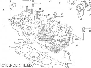 Suzuki GSF600S BANDIT 2002 (K2) USA (E03) parts lists and schematics