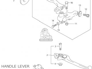 HANDLE LEVER - GSF600S BANDIT 2002 (K2) USA (E03)
