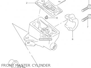 FRONT MASTER CYLINDER - GSF600S BANDIT 2003 (K3) USA (E03)