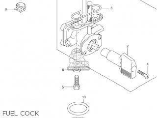 FUEL COCK - GSF600S BANDIT 2003 (K3) USA (E03)