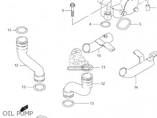 OIL PUMP - GSF600S BANDIT 2003 (K3) USA (E03)