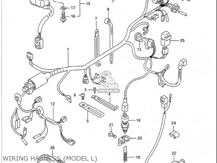 Suzuki Gsx-r750 1988-1990 (usa) parts list partsmanual partsfiche