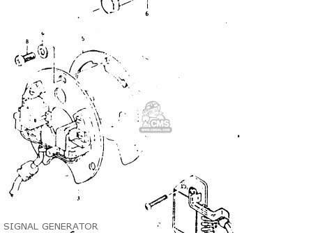 SIGNAL GENERATOR - GSX1000S 1982 (Z) GENERAL EXPORT (E01)