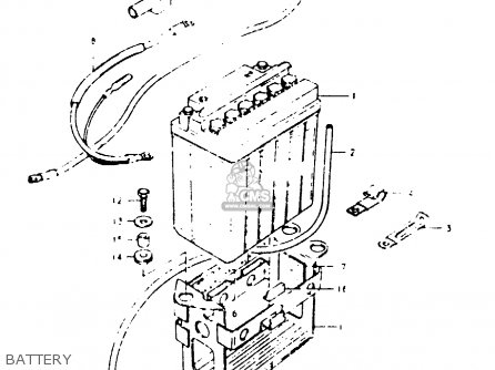 BATTERY - GSX1000S 1982 (Z) GENERAL EXPORT (E01)