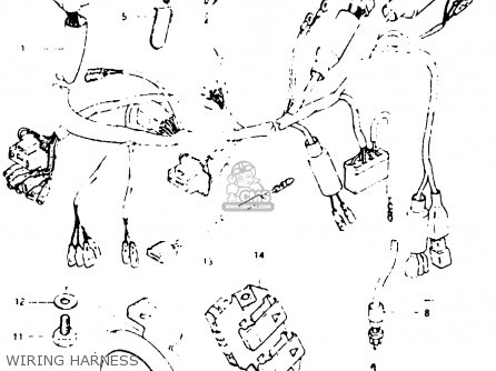 WIRING HARNESS - GSX1000S 1982 (Z) GENERAL EXPORT (E01)