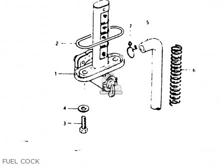 FUEL COCK - GSX1000S 1982 (Z) GENERAL EXPORT (E01)