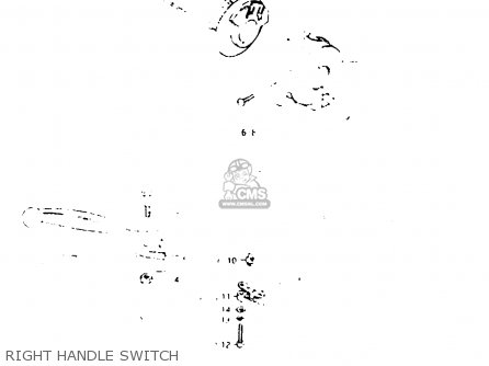 RIGHT HANDLE SWITCH - GSX1000S 1982 (Z) GENERAL EXPORT (E01)