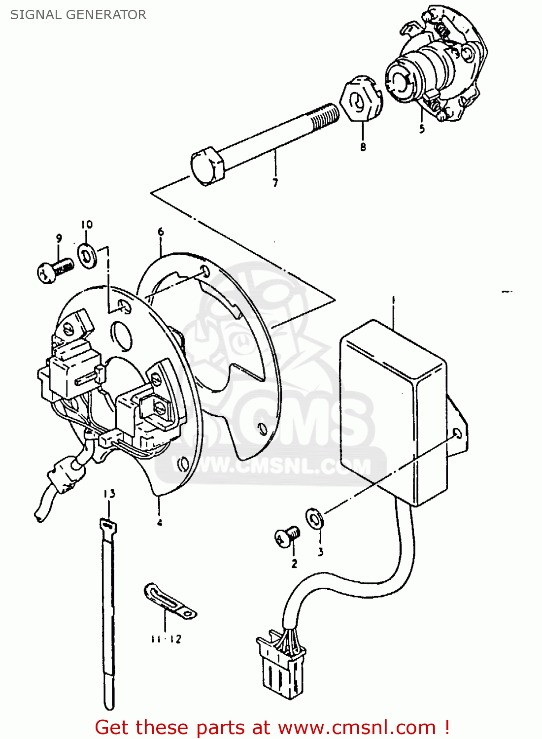 SIGNAL GENERATOR GSX1100 1981 (X) GENERAL EXPORT (E01)