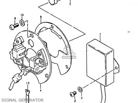 SIGNAL GENERATOR - GSX1100 1981 (X) GENERAL EXPORT (E01)