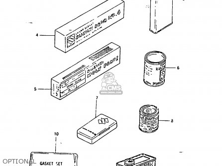 OPTIONAL - GSX1100E 1982 (Z) GENERAL EXPORT UNITED KINGDOM (E01 E02)
